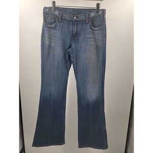 Pitaya Low Rise Flare Jeans Sz L Hippie Boho